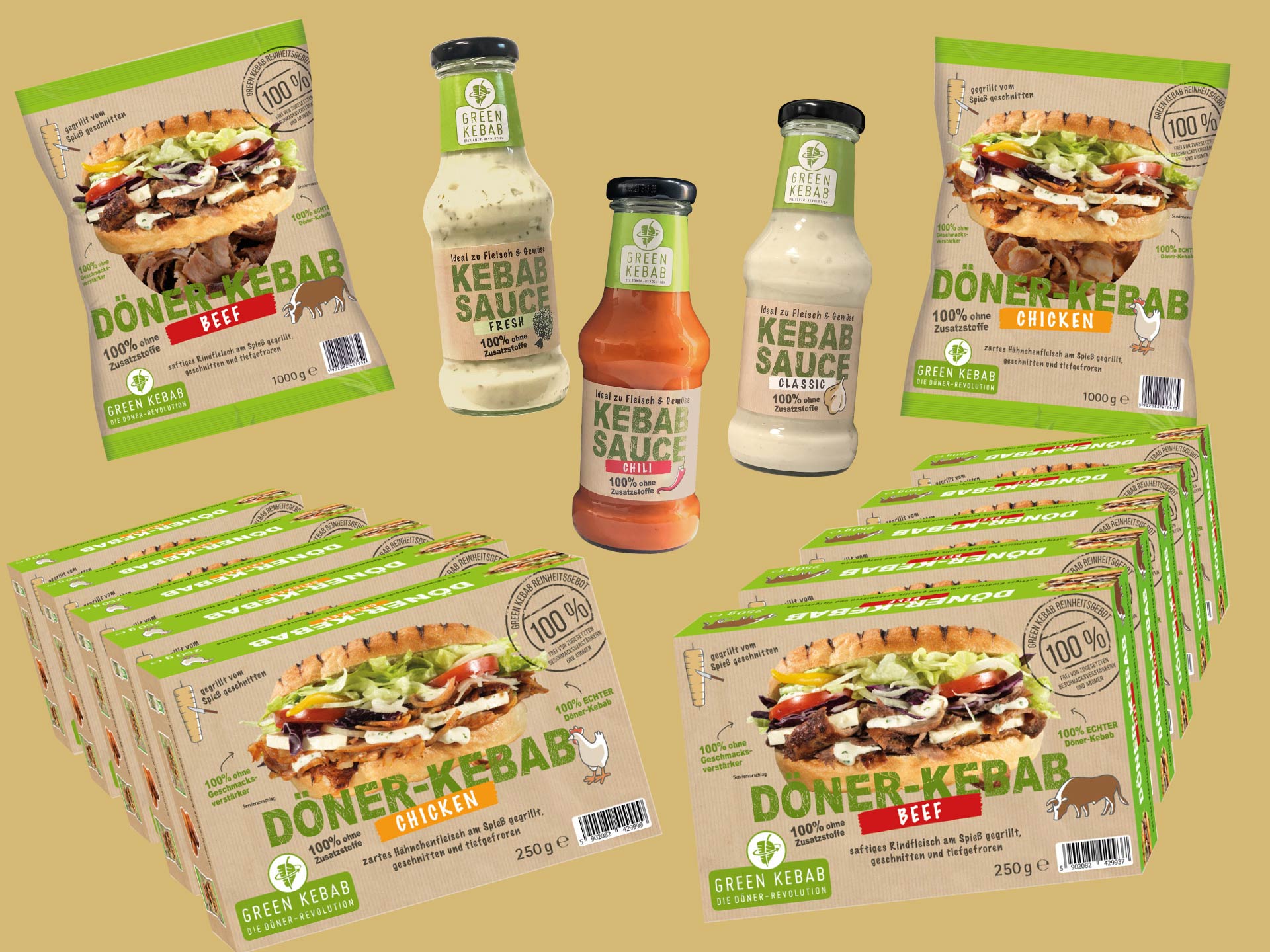 Döner selber machen: Jetzt ganz einfach mit GREEN KEBAB!
